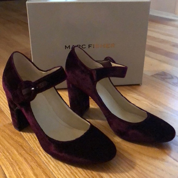 Marc Fisher Shoes - Marc Fisher Shaylie2 Mary Jane suede